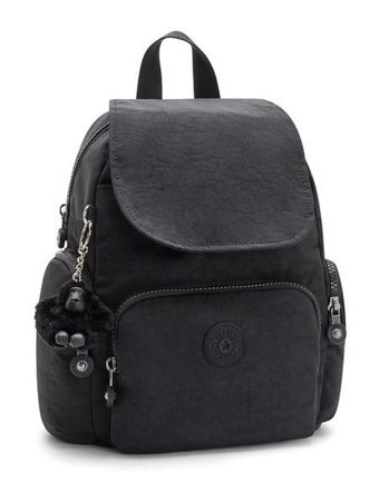 Kipling City Zip Mini Küçük Boy Siyah Black Noır Kadın Sırt Çantası