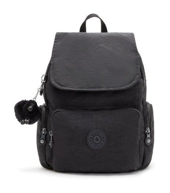 Kipling City Zip Mini Küçük Boy Siyah Black Noır Kadın Sırt Çantası