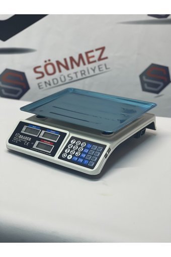 Brader Acs-809T Dijital Hazneli 40 kg Mutfak Tartısı
