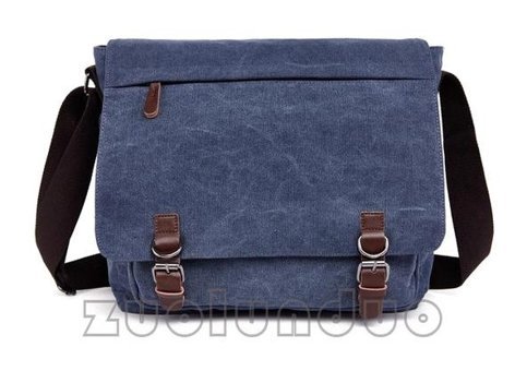Zuolunduo Moda Çapraz Mavi Erkek Sırt Çantası