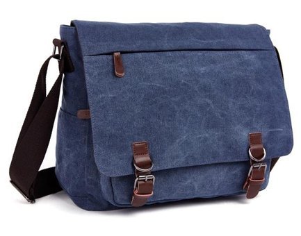 Zuolunduo Moda Çapraz Mavi Erkek Sırt Çantası
