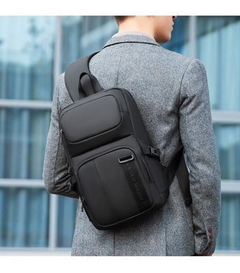 Chelsea Crossbody Moda Siyah Erkek Sırt Çantası