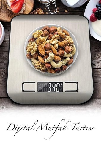 Tiffany Dijital Hassas Hazneli 10 kg Mutfak Tartısı