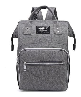 Tcherchi Lw64562 Klasik Fermuarlı Siyah Erkek Sırt Çantası