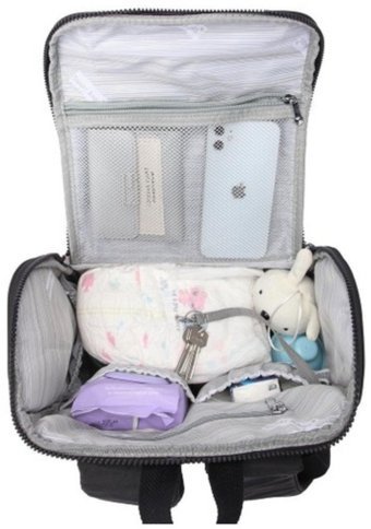 Smart Bags Anne Bebek Smart Bags Krinkıl Kumaş 3000 Kadın Sırt Çantası