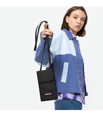 Eastpak Daller Pouch Siyah Erkek Sırt Çantası