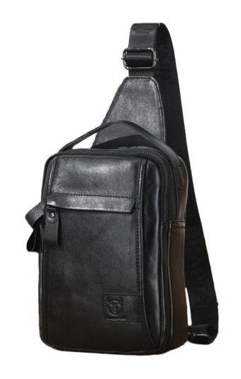 Bull Captan Günlük Crossbody Siyah Erkek Sırt Çantası