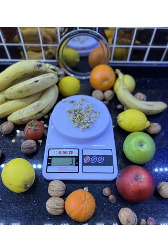 Brader Dijital Hassas Hazneli 10 kg Mutfak Tartısı