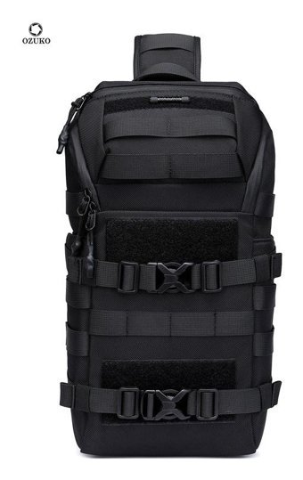 Ozuko 9738 Casual Su Geçirmez Çapraz Siyah Erkek Sırt Çantası