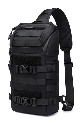 Ozuko 9738 Casual Su Geçirmez Çapraz Siyah Erkek Sırt Çantası