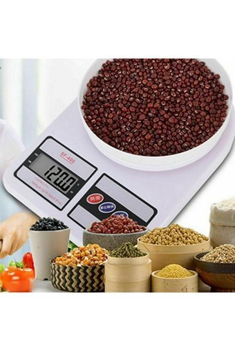 Techmaster Sf-400 Dijital Hassas Hazneli 10 kg Mutfak Tartısı