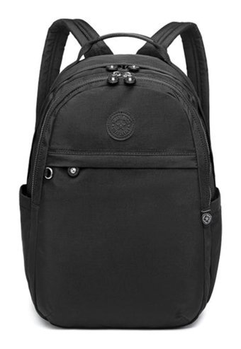 Smart Bags Büyük Boy Krinkıl Kumaş 3182 Siyah Kadın Sırt Çantası