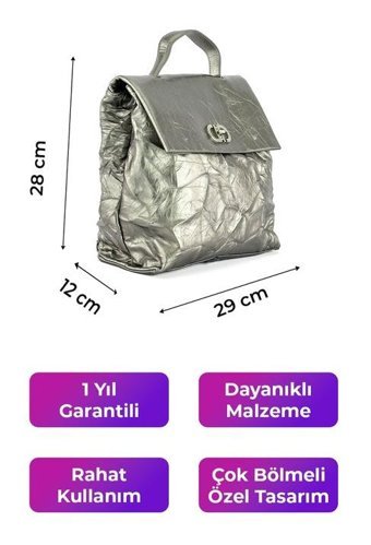 Kriste Bell Kurşun 26494 Kadın Sırt Çantası