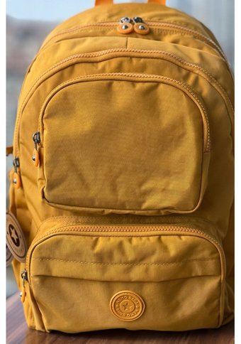 Nemo Bags Sırt Seyahat Spor Sarı Kadın Sırt Çantası