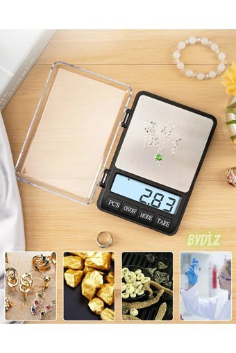 Bydiz BY8007 Dijital Hassas Hazneli 600 gr Mutfak Tartısı