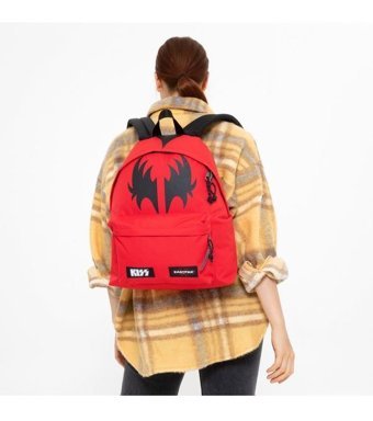 Eastpak X Kıss Ek620 Padded Pak'R Kiss Red Kırmızı Erkek Sırt Çantası