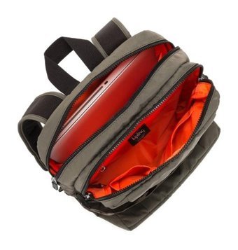 Kipling Tamiko Orta Boy Gri Cool Moss Combo Gri Kadın Sırt Çantası