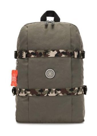 Kipling Tamiko Orta Boy Gri Cool Moss Combo Gri Kadın Sırt Çantası