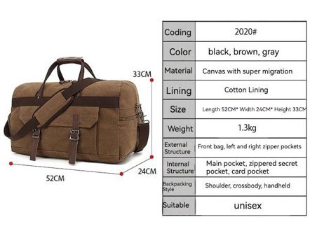 Augur 2020 Seyahat Crossbody Siyah Erkek Sırt Çantası