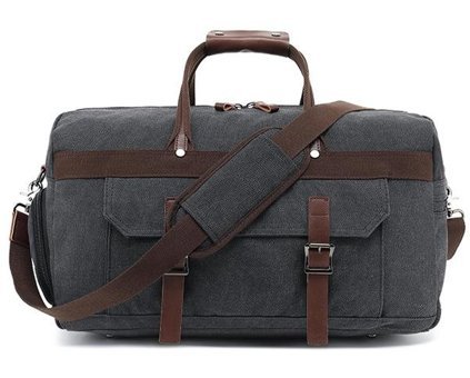 Augur 2020 Seyahat Crossbody Siyah Erkek Sırt Çantası