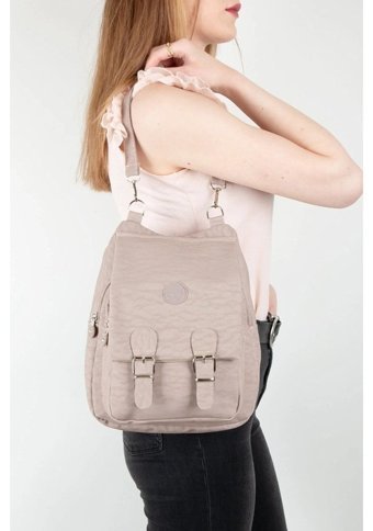 Kipling Krinkıl Kumaş El Ve Bej Kadın Sırt Çantası