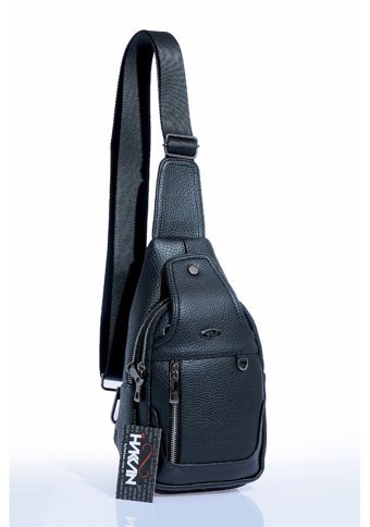 Byhakan Ar0011 Body Bag Çapraz Siyah Siyah Erkek Sırt Çantası