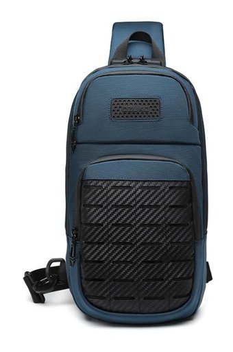 Ozuko 9577 Spor Çapraz Mavi Erkek Sırt Çantası