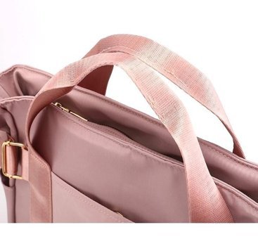 Generic Su Geçirmez Naylon Rahat Pembe Kadın Sırt Çantası