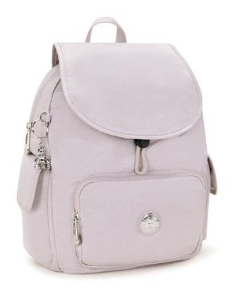 Kipling City Pack S Küçük Boy Gri Gleam Sılver Kadın Sırt Çantası
