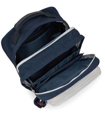 Kipling Scotty Büyük Boy Mavi True Blue Grey Kadın Sırt Çantası