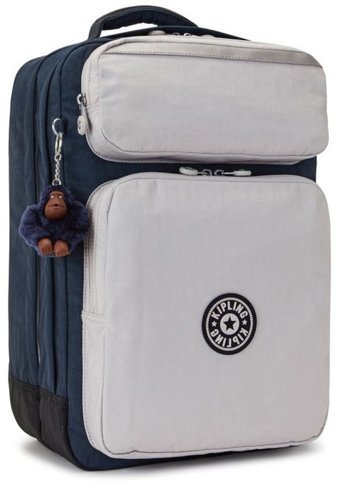 Kipling Scotty Büyük Boy Mavi True Blue Grey Kadın Sırt Çantası
