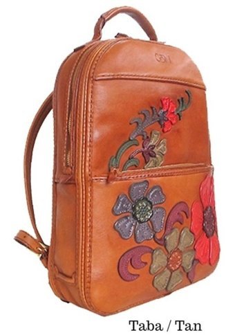 Gön Handmade Deri Muşo Yeşil Kadın Sırt Çantası