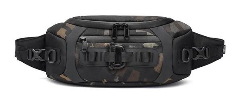 Ozuko Çok Fonksiyonlu Gündelik Crossbody Kamuflaj Erkek Haki Sırt Çantası