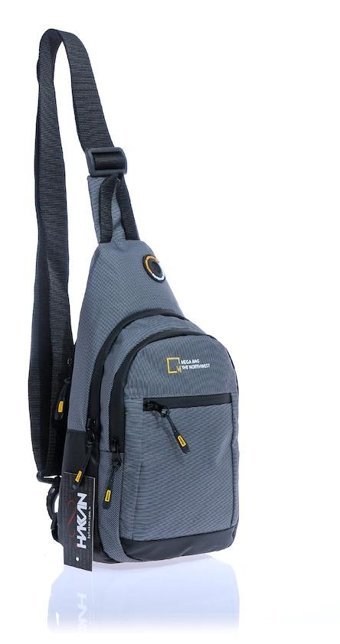 Byhakan Mg1008 Body Bag Gri Gri Erkek Sırt Çantası