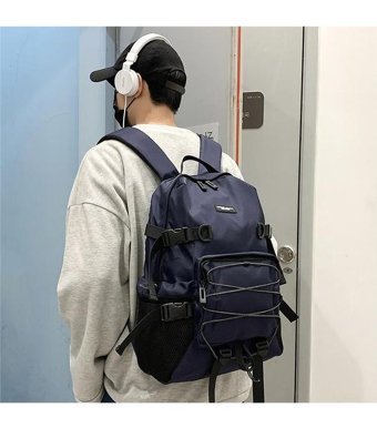 Wepower Çok Fonksiyonlu Moda Koyu Mavi Erkek Sırt Çantası