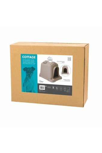 M Pets Cottage S Dış Mekan Ahşap Köpek Kulubesi