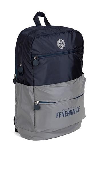 Me Team Fenerbahçe Gri Cepli Paraşüt 23734 Lacivert Erkek Sırt Çantası