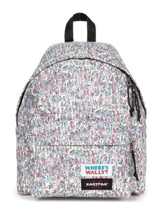 Eastpak Padded Pakr Wally Pattern 001 Beyaz Kadın Sırt Çantası