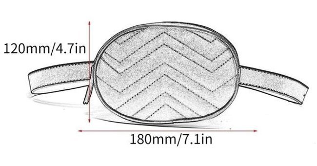 Generic Dalga Desenli Moda B Popüler Paketi Crossbody Siyah Erkek Sırt Çantası