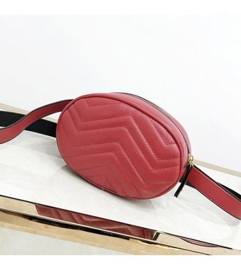 Generic Dalga Desenli Moda B Popüler Paketi Crossbody Siyah Erkek Sırt Çantası
