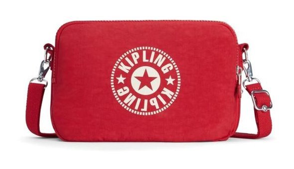 Kipling Classic Niman Fold Küçük Boy Kırmızı Lıvely Kırmızı Kadın Sırt Çantası