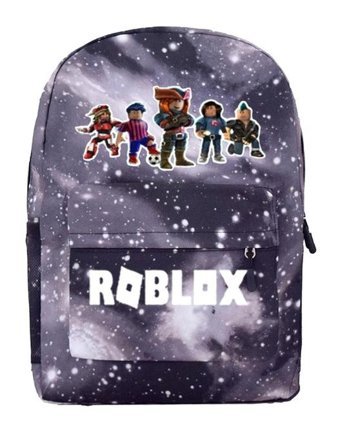 Generic Roblox Öğrenci Kanvas Açık Tırmanma Erkek Sırt Çantası Çok Renkli