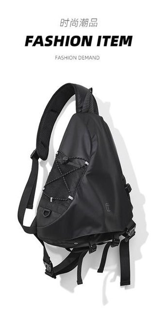 Tangcool Büyük Kapasiteli Crossbody Kahverengi Erkek Sırt Çantası