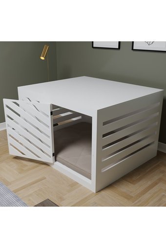 My Wood Home 1025 Ev İçi Ahşap Köpek Kulubesi