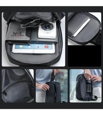 Mark Ryden Mr7219 Usb Şarj Portlu Çok Renkli Erkek Sırt Çantası