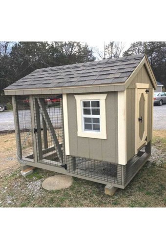 Latanwood KPK17 Çitli Dış Mekan Ahşap Köpek Kulubesi