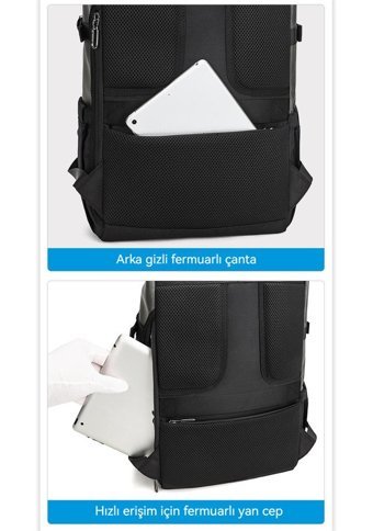 Wyanet Hespero Rolltop Seyahat Sarı Erkek Sırt Çantası