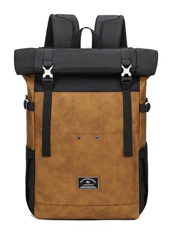 Wyanet Hespero Rolltop Seyahat Sarı Erkek Sırt Çantası
