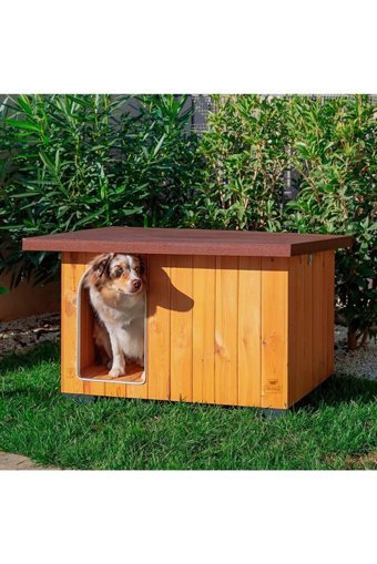 Ferplast Baita 80 Dış Mekan Ahşap Köpek Kulubesi