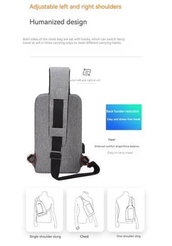 Wyanet Hespero Taşınabilir Bisiklet Crossbody Kırmızı Erkek Sırt Çantası